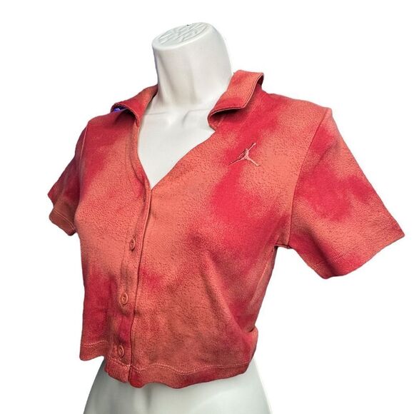 NWT Jordan Slim Fot Cropped Shirt Small - Picture 3 of 7